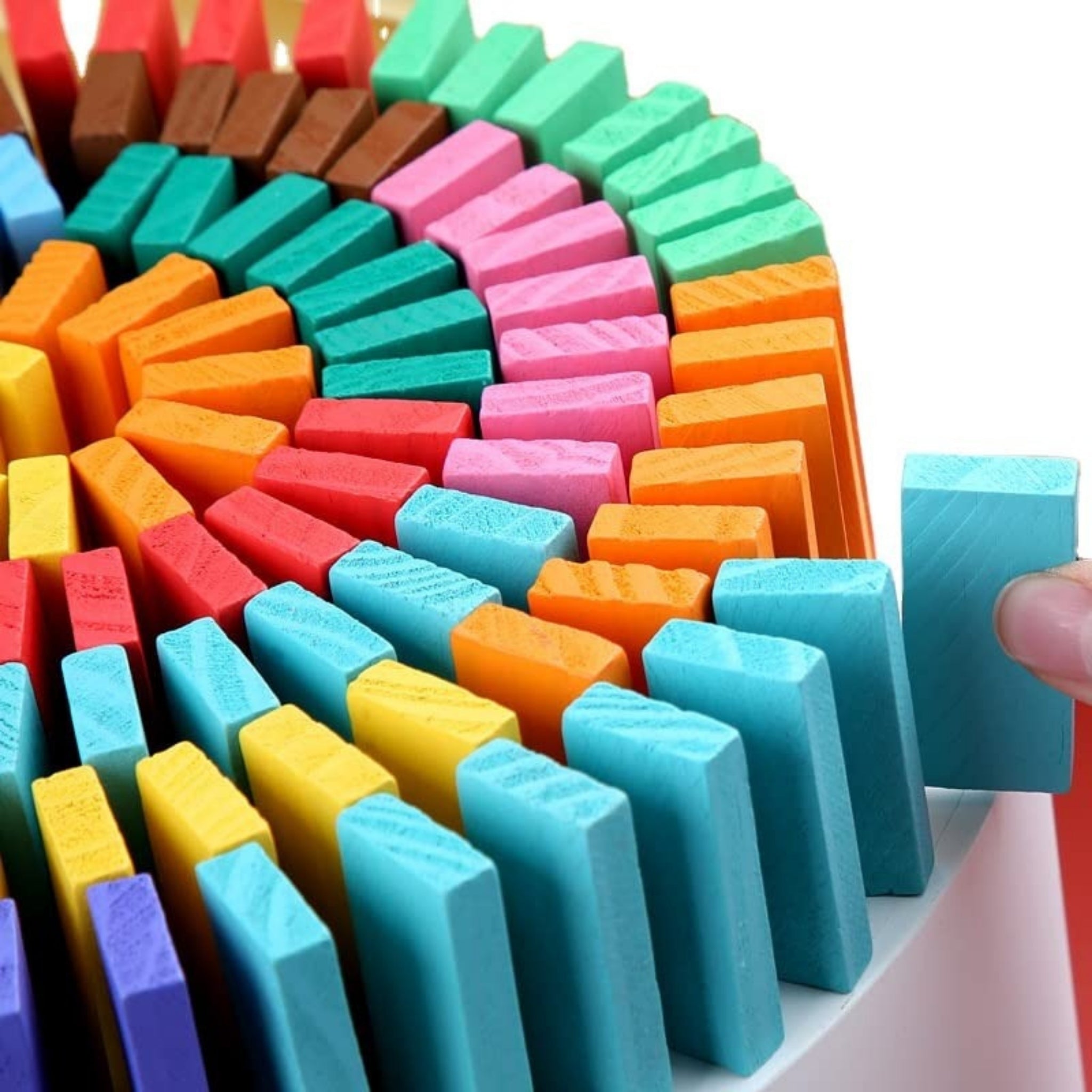 Colorful Wooden Domino (120 Pcs)