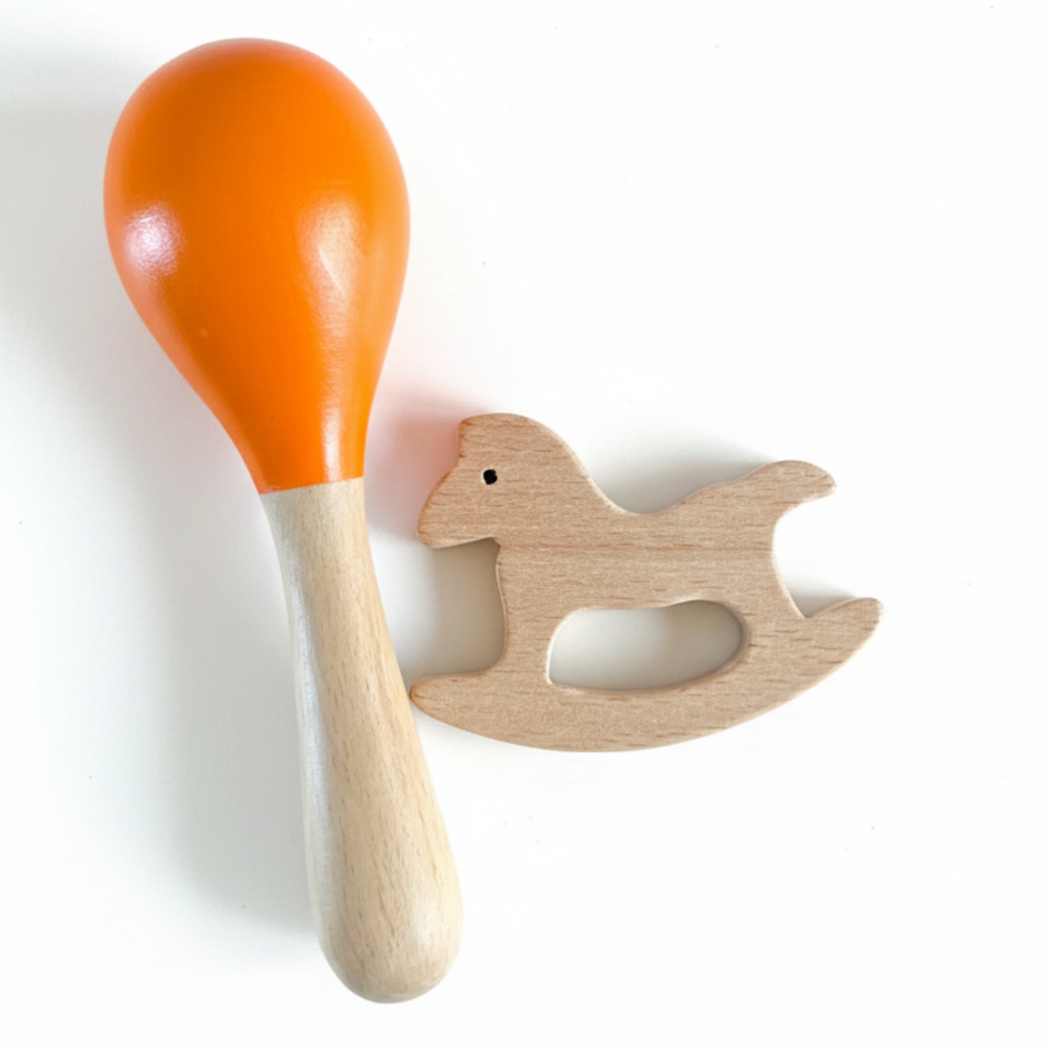 Maracas & Teether Combo (Set of 2)