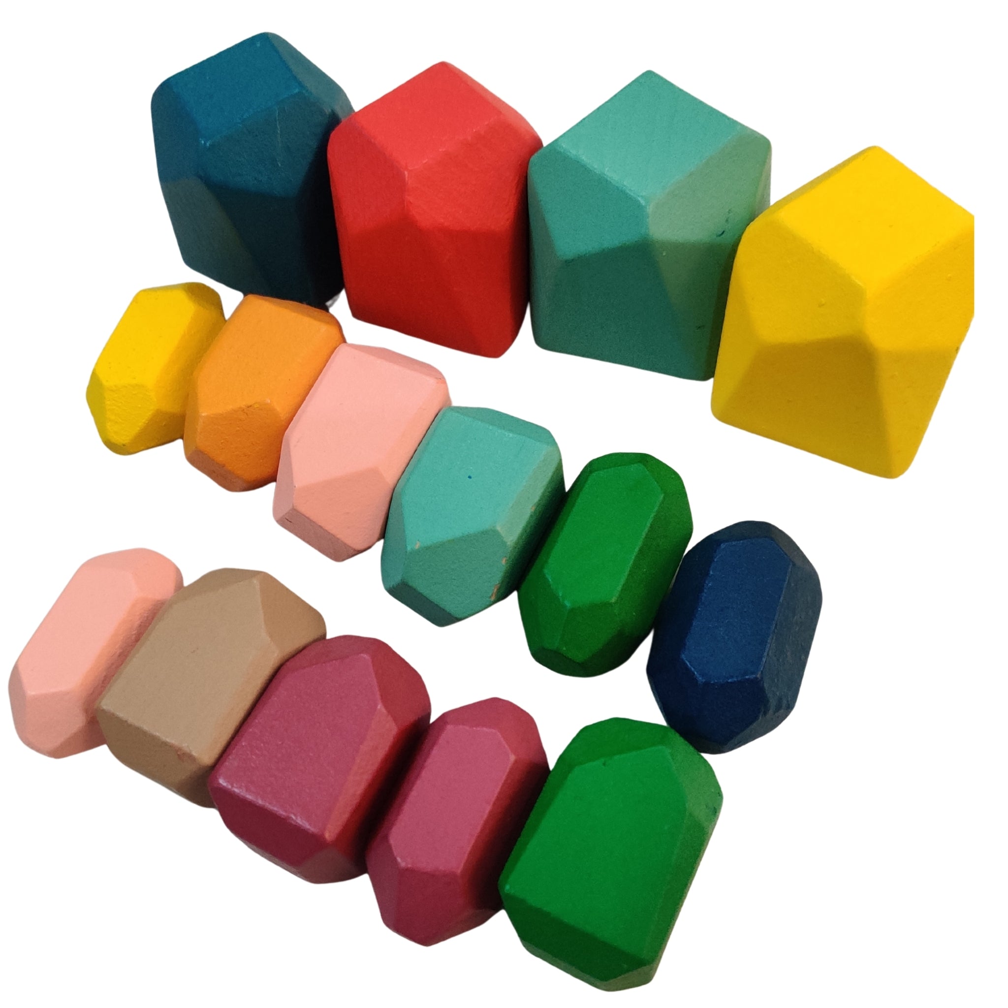 Balancing Wooden Stone (16 Pcs) – Pingo Play