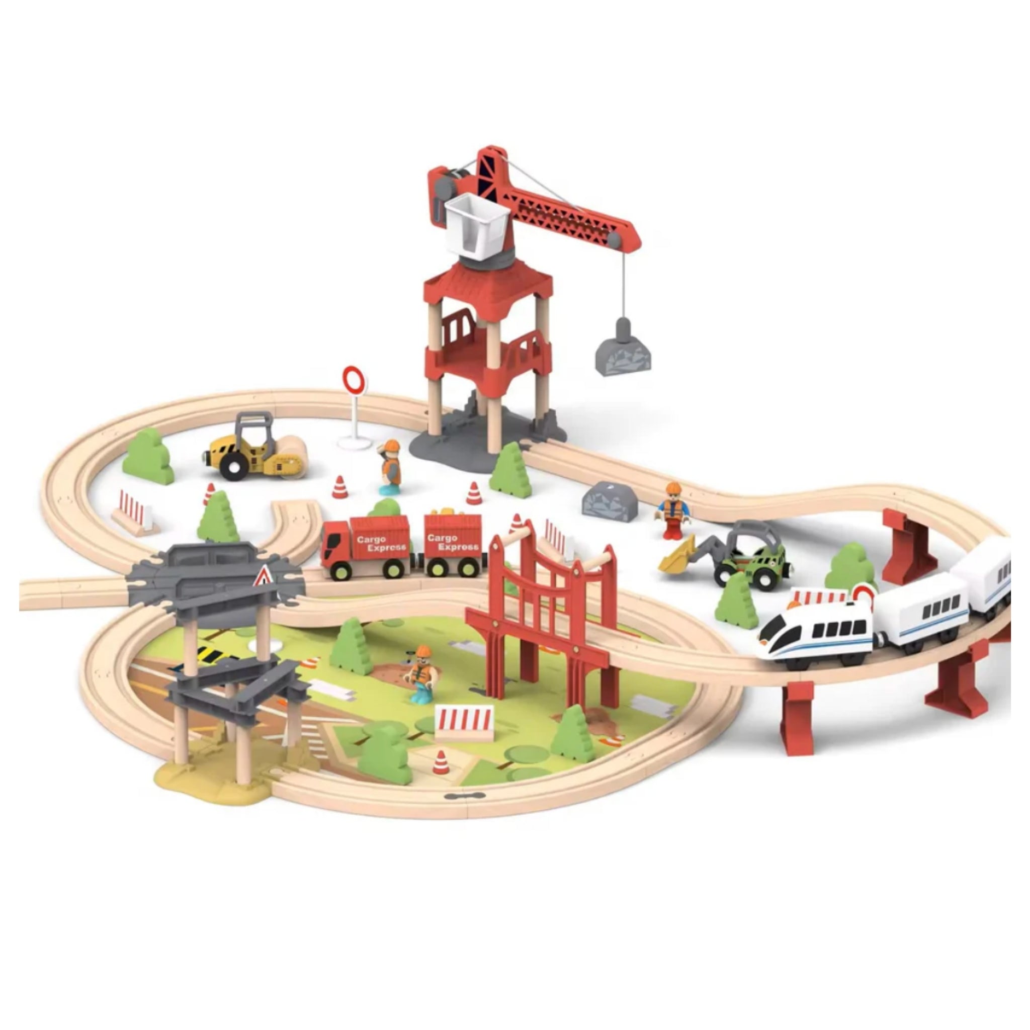 Premium Train Track Set