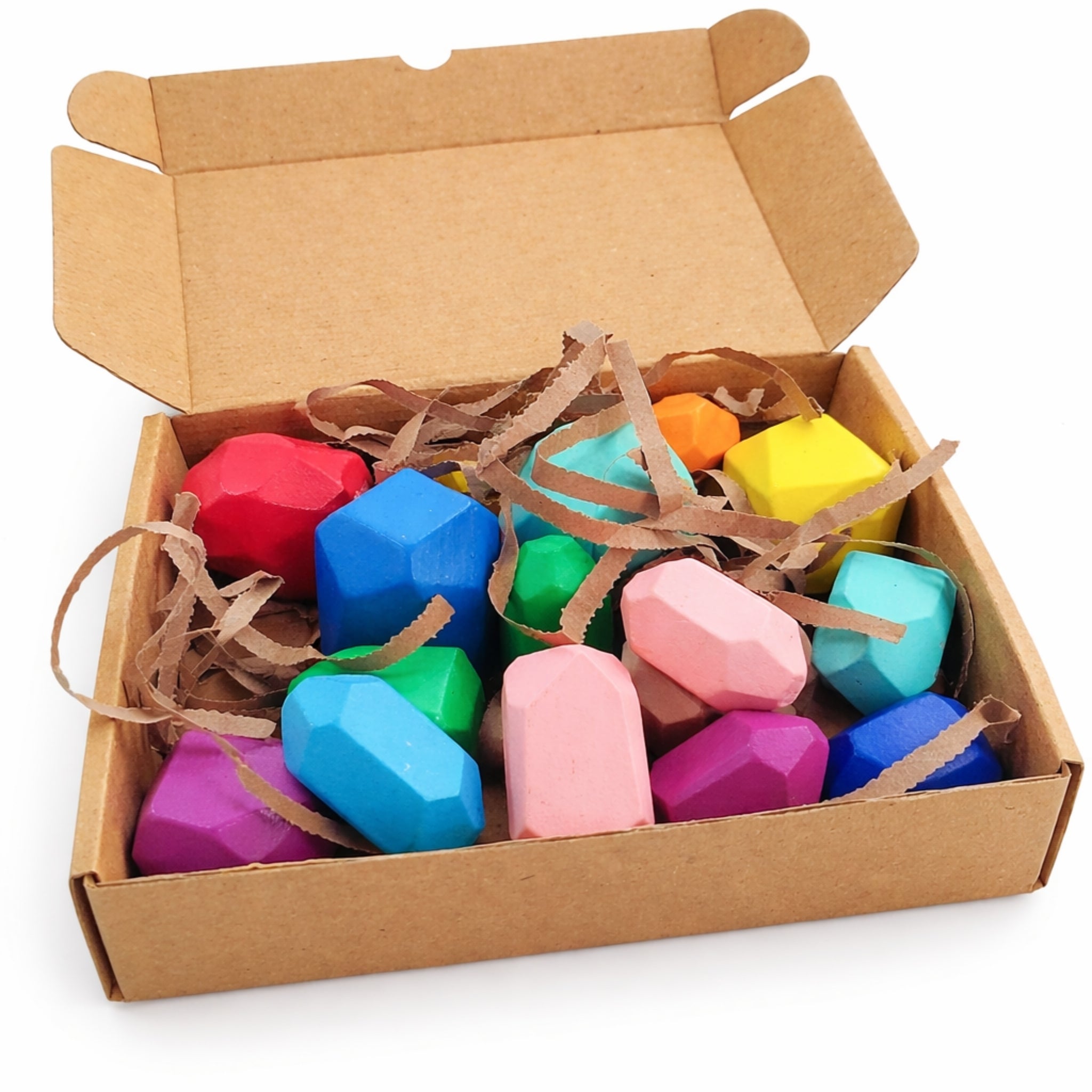 Balancing Wooden Stone 16 Pcs