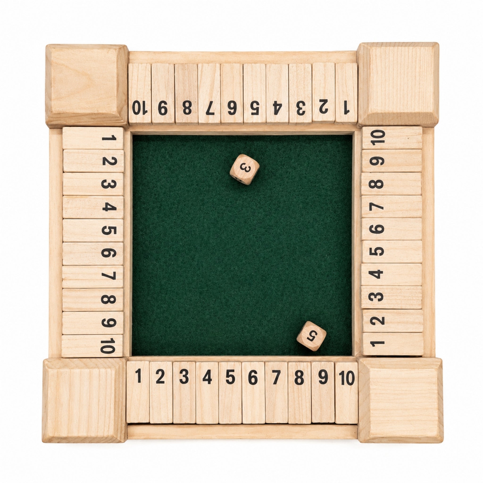 Shut The Box Dice Game