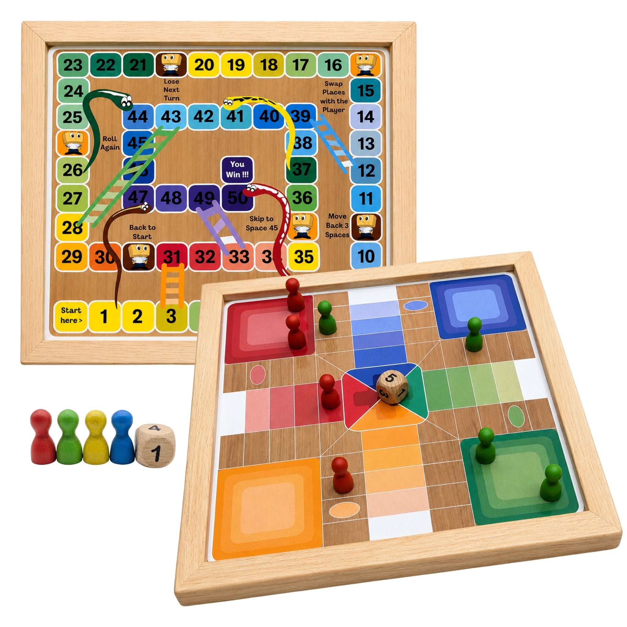 Ludo and Snakes & Ladders Board Game