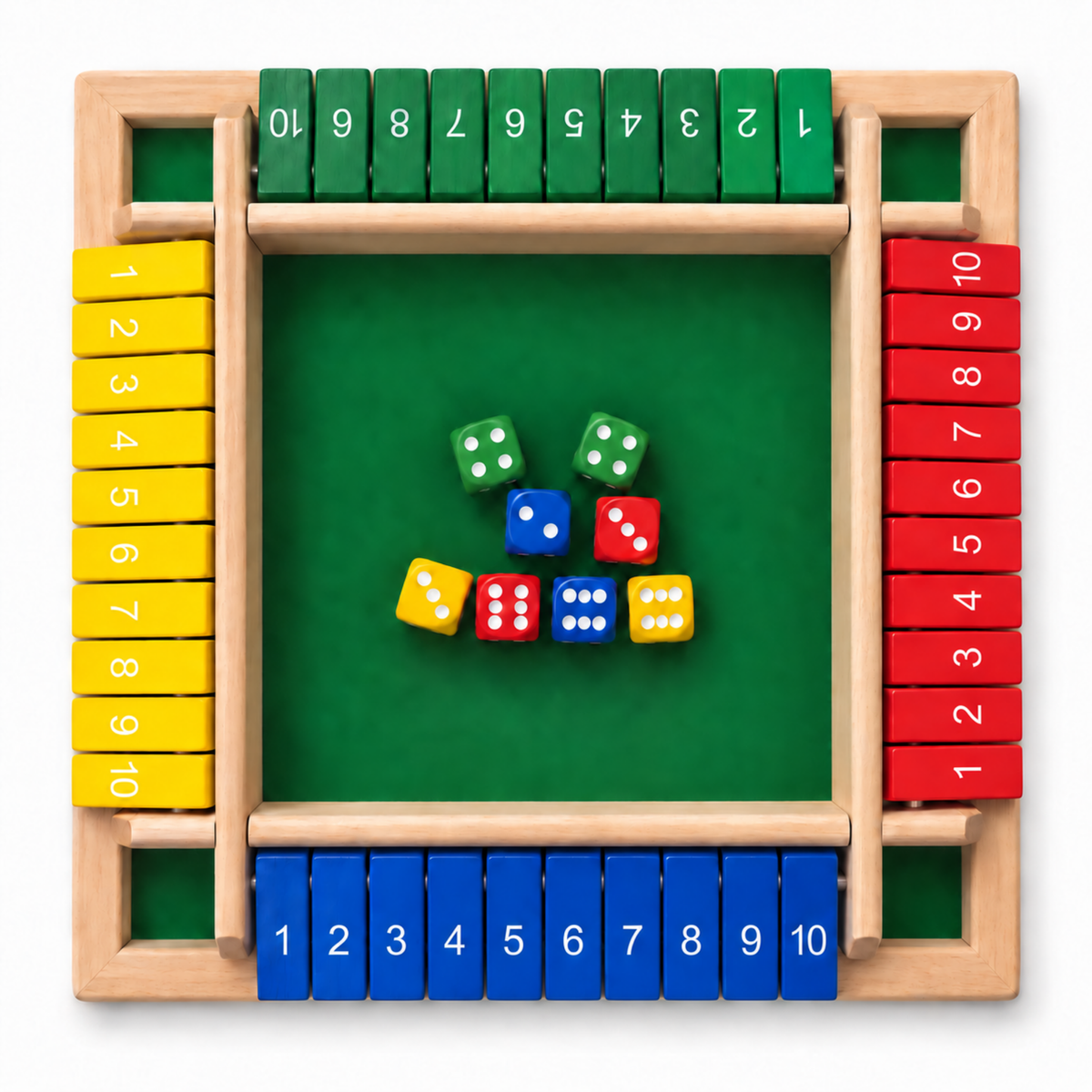 Shut The Box Dice Game
