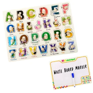 Alphabet Puzzle with White Board (2 Years+)