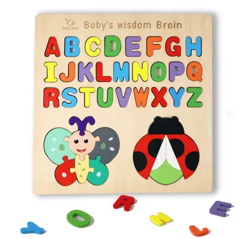 Wooden Four Smart Brain Puzzle