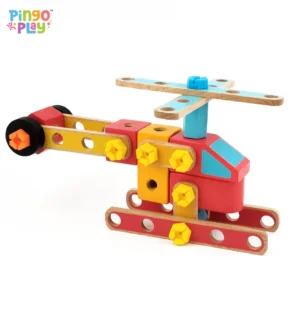 Pingo Play Premium DIY Helicopter Toy (3 years+)