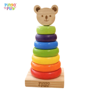 Wooden Ring Stacker Toy for 6 Months+